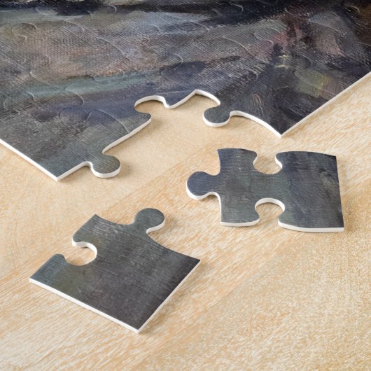 Paul Cezanne - Madame Cezanne Leaning op tafel Legpuzzel (Zijkant)