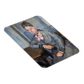 Paul Cezanne - Madame Cezanne Leaning op tafel Magneet (Rechterzijde)
