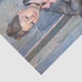 Paul Cezanne - Madame Cezanne Leaning op tafel Tissuepapier (Detail)