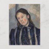 Paul Cezanne - Madame Cezanne met Loosened Hair Briefkaart (Voorkant)