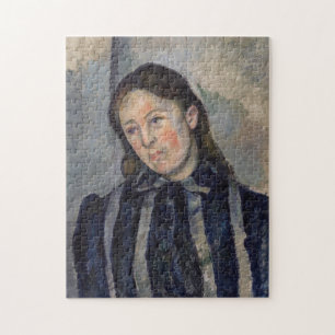 Paul Cezanne - Madame Cezanne met Loosened Hair Legpuzzel