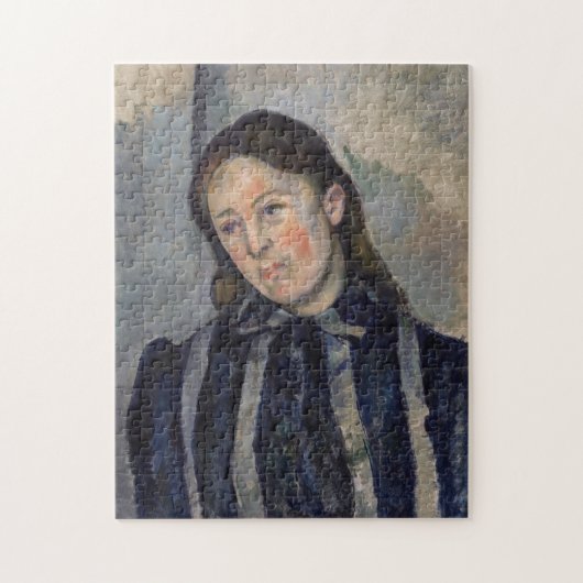 Paul Cezanne - Madame Cezanne met Loosened Hair Legpuzzel (Verticaal)