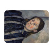 Paul Cezanne - Madame Cezanne met Loosened Hair Magneet (Horizontaal)