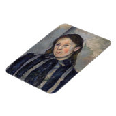 Paul Cezanne - Madame Cezanne met Loosened Hair Magneet (Linkerzijde)