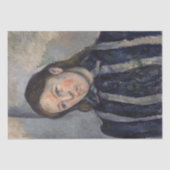 Paul Cezanne - Madame Cezanne met Loosened Hair Tissuepapier (Voorkant)