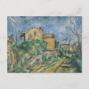 Paul Cezanne - Maison Maria met een Uitzicht van C Briefkaart
