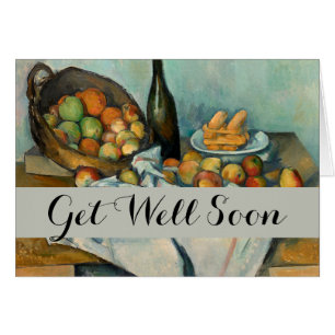 Paul Cezanne Mand met Appels Vintage Stilleven