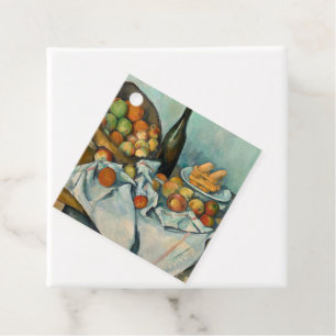 Paul Cezanne Mand met Appels Vintage Stilleven Bedankjes Labels
