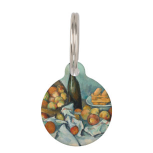 Paul Cezanne Mand met Appels Vintage Stilleven Huisdierpenning