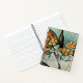 Paul Cezanne Mand met Appels Vintage Stilleven Notitieboek (Binnen)