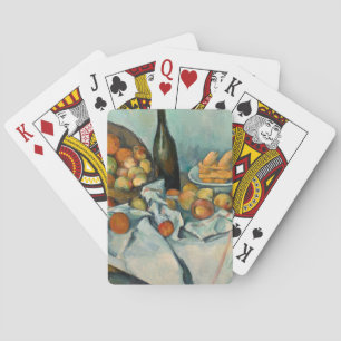 Paul Cezanne Mand met Appels Vintage Stilleven Pokerkaarten