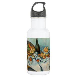 Paul Cezanne Mand met Appels Vintage Stilleven Waterfles