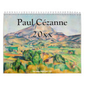 Paul Cezanne Meesterwerken Selectie Kalender (Hoes)