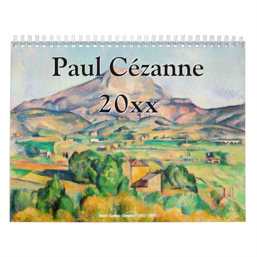 Paul Cezanne Meesterwerken Selectie Kalender (Hoes)