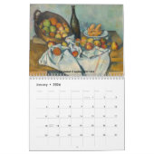 Paul Cezanne Meesterwerken Selectie Kalender (Jan 2026)