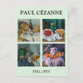 Paul Cezanne  - Meesterwerken Stilleven Selectie Briefkaart (Voorkant)