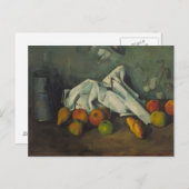 Paul Cezanne - Milk Can en Apples Briefkaart (Voorkant / Achterkant)