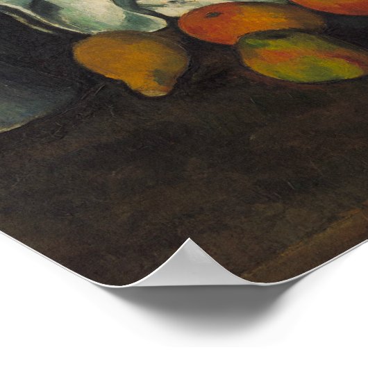 Paul Cezanne - Milk Can en Apples Poster (Hoek)