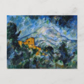 Paul Cezanne - Mont Saint-Victoire & Chateau Noir Briefkaart (Voorkant)