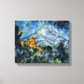 Paul Cezanne - Mont Saint-Victoire & Chateau Noir Canvas Afdruk (Voorkant)