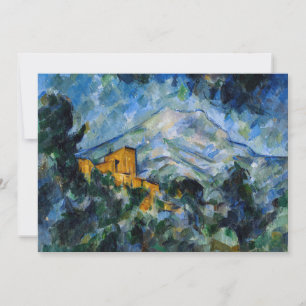 Paul Cezanne - Mont Saint-Victoire & Chateau Noir Kaart