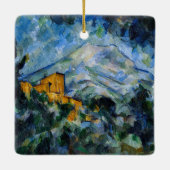Paul Cezanne - Mont Saint-Victoire & Chateau Noir Keramisch Ornament (Achterkant)