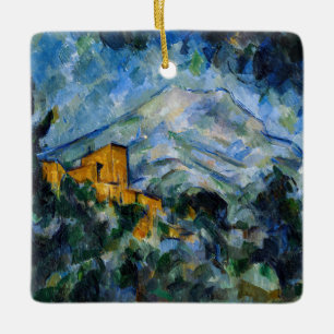 Paul Cezanne - Mont Saint-Victoire & Chateau Noir Keramisch Ornament