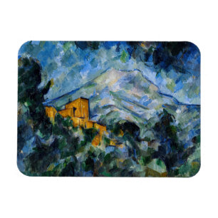 Paul Cezanne - Mont Saint-Victoire & Chateau Noir Magneet
