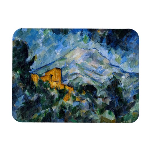 Paul Cezanne - Mont Saint-Victoire & Chateau Noir Magneet (Horizontaal)