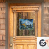 Paul Cezanne - Mont Saint-Victoire & Chateau Noir Raamsticker (Huis Deur)