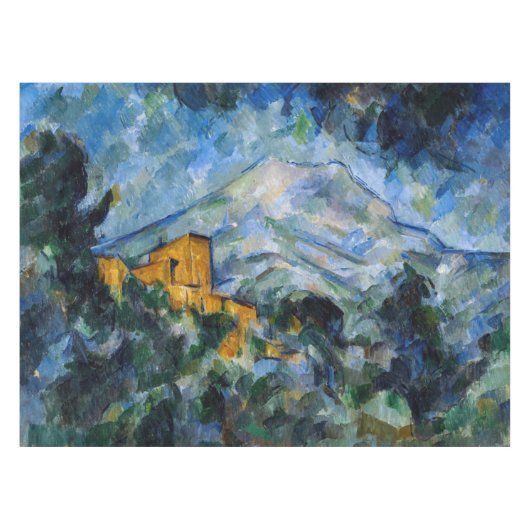 Paul Cezanne - Mont Saint-Victoire & Chateau Noir Tafelkleed (Voorkant (Horizontaal))