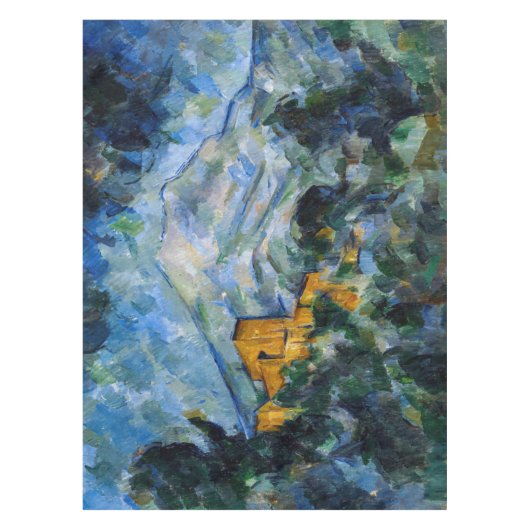 Paul Cezanne - Mont Saint-Victoire & Chateau Noir Tafelkleed (Voorkant)