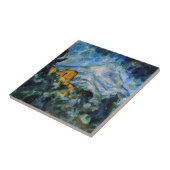 Paul Cezanne - Mont Saint-Victoire & Chateau Noir Tegeltje (Zijkant)