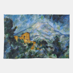 Paul Cezanne - Mont Saint-Victoire & Chateau Noir Theedoek