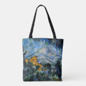 Paul Cezanne - Mont Saint-Victoire & Chateau Noir Tote Bag (Achterkant)