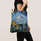 Paul Cezanne - Mont Saint-Victoire & Chateau Noir Tote Bag (Dichtbij)