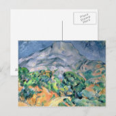 Paul Cezanne | Mont sainte-Victoire, 1900 Briefkaart (Voorkant / Achterkant)