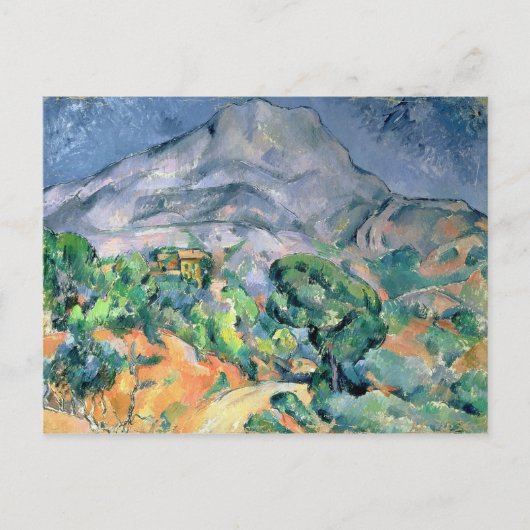 Paul Cezanne | Mont sainte-Victoire, 1900 Briefkaart (Voorkant)