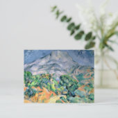 Paul Cezanne | Mont sainte-Victoire, 1900 Briefkaart (Staand voorkant)