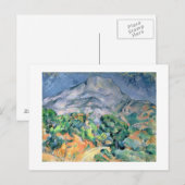 Paul Cezanne | Mont Sainte-Victoire, 1900 Briefkaart (Voorkant / Achterkant)
