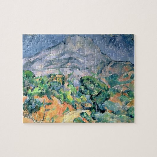 Paul Cezanne | Mont Sainte-Victoire, 1900 Legpuzzel (Horizontaal)
