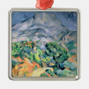 Paul Cezanne   Mont Sainte-Victoire, 1900 Metalen Ornament