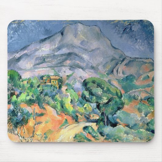 Paul Cezanne | Mont Sainte-Victoire, 1900 Muismat (Voorkant)