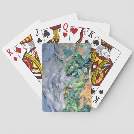Paul Cezanne | Mont Sainte-Victoire, 1900 Pokerkaarten (Achterkant)