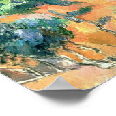 Paul Cezanne | Mont Sainte-Victoire, 1900 Poster (Hoek)