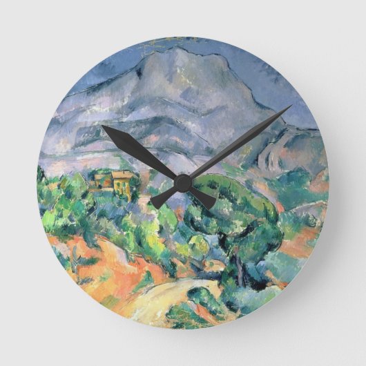 Paul Cezanne | Mont Sainte-Victoire, 1900 Ronde Klok (Voorkant)