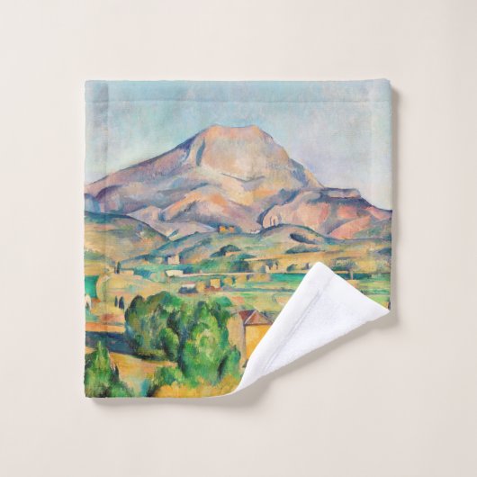 Paul Cezanne - Mont Sainte-Victoire Bad Handdoek (Wasdoekje)