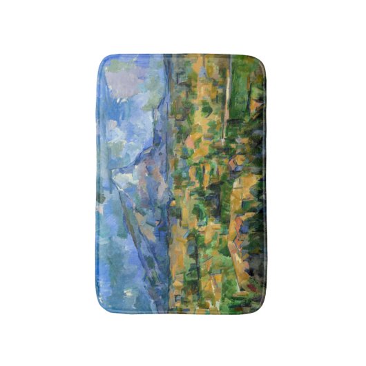 Paul Cezanne - Mont Sainte-Victoire Badmat (Voorkant Verticaal)