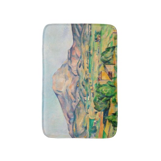 Paul Cezanne - Mont Sainte-Victoire Badmat (Voorkant Verticaal)