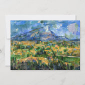 Paul Cezanne - Mont Sainte-Victoire Bedankkaart (Voorkant)